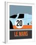 Le Mans Poster 2-Anna Malkin-Framed Art Print