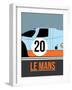 Le Mans Poster 2-Anna Malkin-Framed Art Print