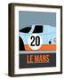 Le Mans Poster 2-Anna Malkin-Framed Art Print