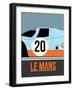 Le Mans Poster 2-Anna Malkin-Framed Art Print