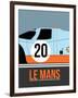 Le Mans Poster 2-Anna Malkin-Framed Art Print