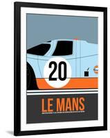 Le Mans Poster 2-Anna Malkin-Framed Art Print