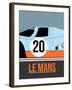 Le Mans Poster 2-Anna Malkin-Framed Art Print