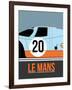 Le Mans Poster 2-Anna Malkin-Framed Art Print