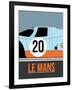 Le Mans Poster 2-Anna Malkin-Framed Art Print