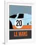 Le Mans Poster 2-Anna Malkin-Framed Art Print