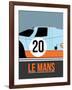 Le Mans Poster 2-Anna Malkin-Framed Art Print