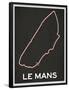 Le Mans Race Course-null-Framed Poster