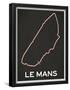 Le Mans Race Course-null-Framed Poster