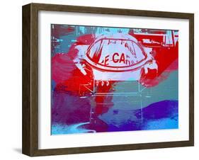 Le Mans Racer During Pit Stop-NaxArt-Framed Art Print