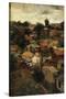 Le maquis de Montmartre vu de la rue de Caulaincourt-Lazare Meyer-Stretched Canvas