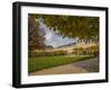 Le Marais, Place (Square) Des Vosges in Autumn (Fall)-Massimo Borchi-Framed Photographic Print