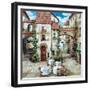 Le Marais (Square)-Roger Duvall-Framed Premium Giclee Print