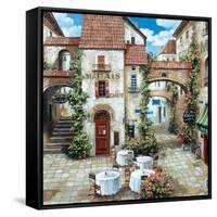 Le Marais (Square)-Roger Duvall-Framed Stretched Canvas