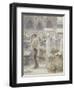Le march? Dieppe-Camille Pissarro-Framed Giclee Print