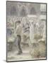 Le march? Dieppe-Camille Pissarro-Mounted Giclee Print