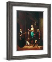 Le Marchand de Volaille-Gabriel Metsu-Framed Giclee Print