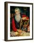 Le Marchand (Vieil Homme Avec De L'argent Et Un Boulier). Peinture De Boris Michaylovich Kustodiev-Boris Mikhailovich Kustodiev-Framed Giclee Print