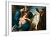 Le Mariage Mystique De Sainte Catherine  (The Mystical Marriage of Saint Catherine) Peinture D' An-Anthony Van Dyck-Framed Giclee Print