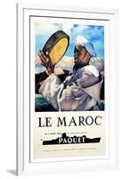 Le Maroc, Navigation Paquet-null-Framed Art Print