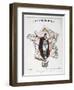 Le Martyr Immortalise!, Allegory of Republican France, 1871-E Courtaux-Framed Giclee Print