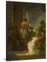 Le martyre de sainte Agathe-Gustave Moreau-Stretched Canvas