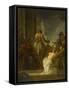 Le martyre de sainte Agathe-Gustave Moreau-Framed Stretched Canvas