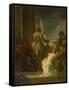 Le martyre de sainte Agathe-Gustave Moreau-Framed Stretched Canvas