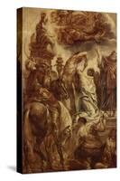 Le martyre de Sainte Apolline-Jacob Jordaens-Stretched Canvas