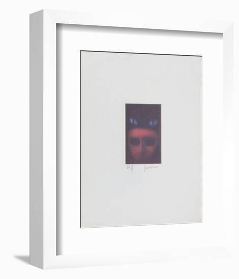 Le masque-Laurent Schkolnyk-Framed Collectable Print