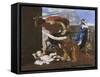 Le massacre des innocents-Nicolas Poussin-Framed Stretched Canvas