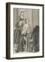 " Le Matin", dame de qualité à sa toilette-null-Framed Giclee Print