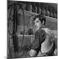 Le Mauvais Chemin LA VIACCIA by MauroBolognini with Jean-Paul Belmondo, 1961 (b/w photo)-null-Mounted Photo