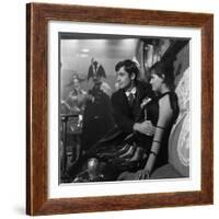 Le Mauvais Chemin LA VIACCIA by MauroBolognini with Jean-Paul Belmondo and Claudia Cardinale, 1961 -null-Framed Photo