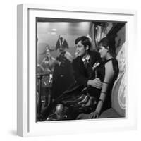 Le Mauvais Chemin LA VIACCIA by MauroBolognini with Jean-Paul Belmondo and Claudia Cardinale, 1961 -null-Framed Photo