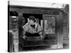 Le Mecano by la General THE GENERAL by and with Buster Keaton, 1927 (b/w photo)-null-Stretched Canvas