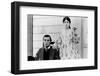 Le mecano by la General THE GENERAL by and with Buster Keaton, Marion Mack, 1927 (b/w photo)-null-Framed Photo