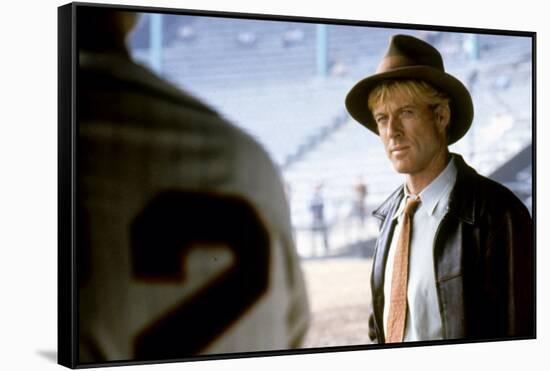 Le Meilleur THE NATURAL by Barry Levinson with Robert Redford, 1984 (photo)-null-Framed Stretched Canvas