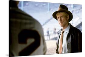 Le Meilleur THE NATURAL by Barry Levinson with Robert Redford, 1984 (photo)-null-Stretched Canvas