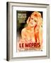 Le Mepris-null-Framed Art Print