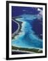 Le Meridien Hotel Bungalows, , Bora Bora, French Polynesia-Walter Bibikow-Framed Photographic Print