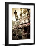 Le Metro Restaurant, Left Bank, Paris, France-Russ Bishop-Framed Photographic Print