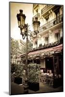 Le Metro Restaurant, Left Bank, Paris, France-Russ Bishop-Mounted Photographic Print