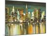 Le mille luci di New York-Luigi Florio-Mounted Giclee Print