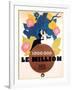 Le Million, Rene Lefevre, Annabella, French poster art, 1931-null-Framed Art Print