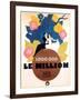 Le Million, Rene Lefevre, Annabella, French poster art, 1931-null-Framed Art Print