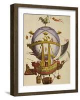 Le Minerve-Science Source-Framed Giclee Print