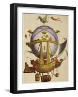 Le Minerve-Science Source-Framed Giclee Print