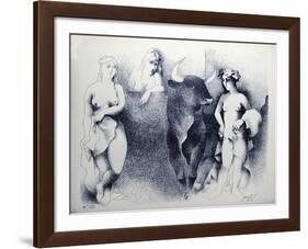 Le Minotaure-Manolo Ruiz Pipo-Framed Collectable Print