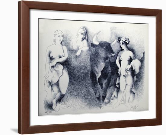 Le Minotaure-Manolo Ruiz Pipo-Framed Collectable Print